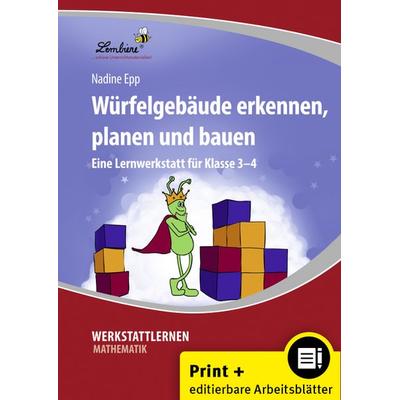 Würfelgebäude erkennen, planen und bauen, Set von Nadine Epp, Lernbiene, 978-3-95664-479-5