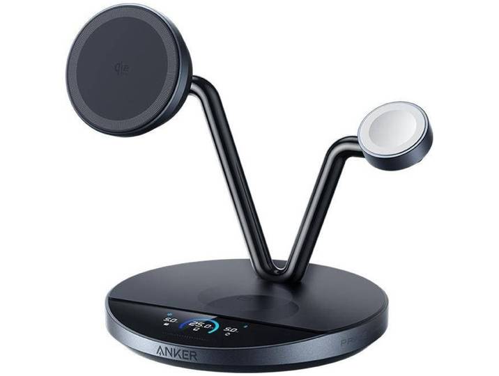 Anker Prime Wireless Charging Station (25W 3-in-1 Stand) QI 2.2 Oplader