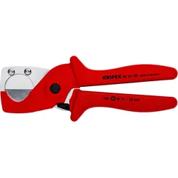 KNIPEX Rohrschneider für Kunststoff-Verbundrohre 185 mm aus zähem, glasfaserverstärktem Kunststoff - 9025185