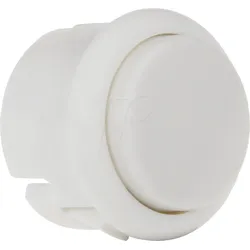 ARC BUTTON MC WH - Micro Arcade Button mit Mikrostaster, Ø=27,1 mm, weiß