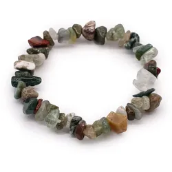 Chipstone Bracelet - Moss Agate