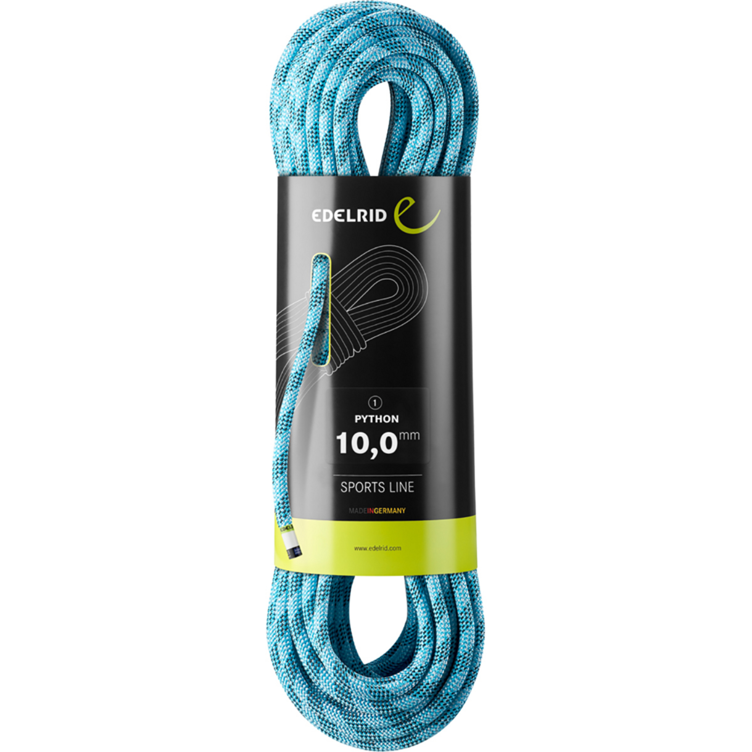 Edelrid Python 10.0 Kletterseil Kletterseile blau Größe 30m Sportklettern