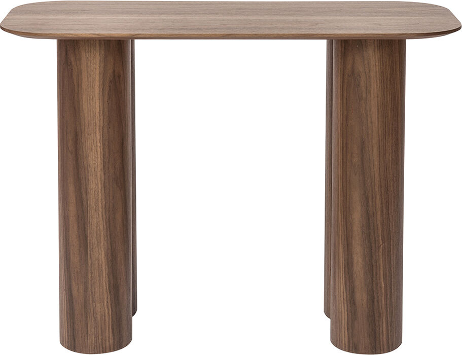 Miliboo Design-Konsole aus dunklem Holz B100 cm FOLEEN
