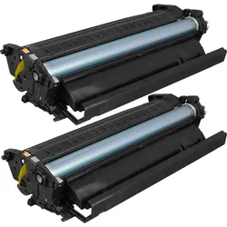 2 Kompatible Toner ersetzt HP CE505XD 05X Doppelpack schwarz