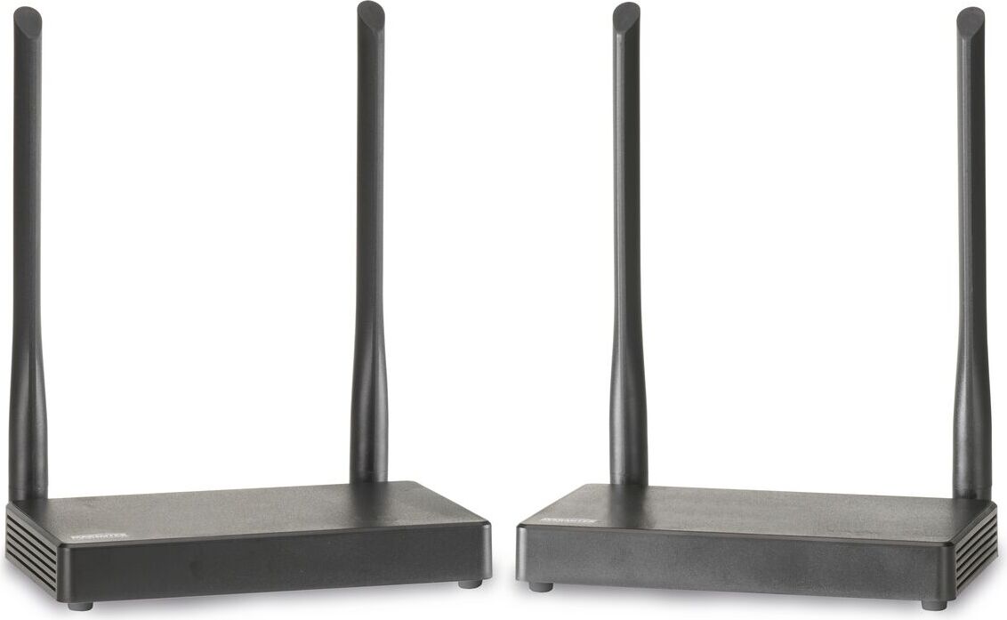 Drathlose HDMI Extender - Marmitek TV Anywhere Wireless HD - 1080p Full HD - Flächendeckendes Bereich - Infrarot Rückgabefunktion - USB Tastatur und Maus Unterstützung