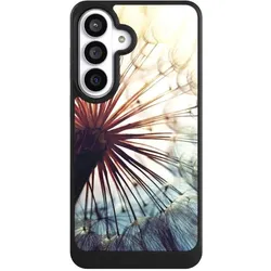 Nivocase Hülle für Samsung Galaxy S26+ Handyhülle NIVOcore Case Schwarz Blumen Fotografie Pusteblume (Samsung Galaxy S26+), Smartphone Hülle, Schwarz