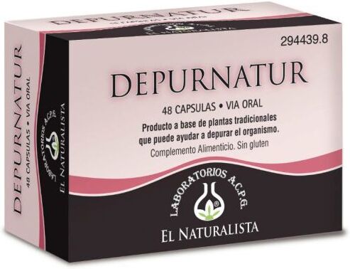 El Naturalista Depurnatur 300 mg 48 Capsules 14 gr