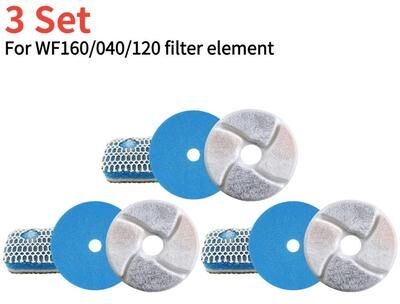 Uplift Picks Activated Carbon Cat Water Fountain Filter Replacement Set f