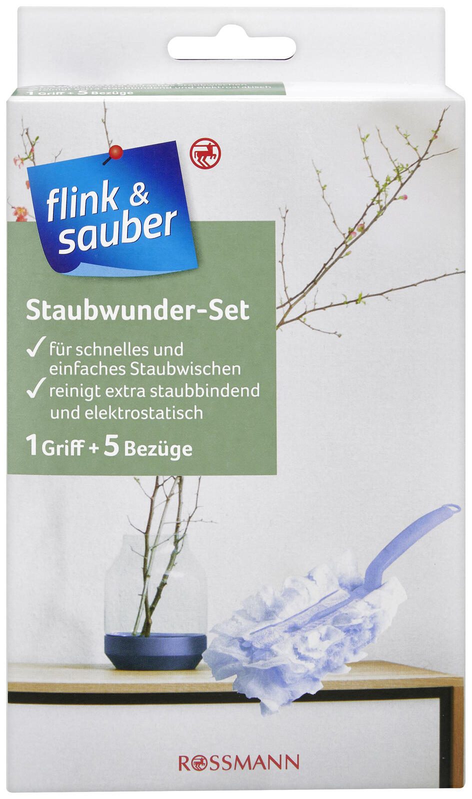 flink & sauber Staubfangtücher Mikrofaser 4305615536514