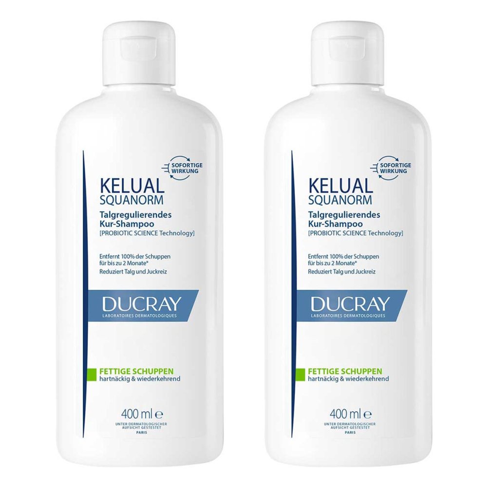 PIERRE FABRE DERMO KOSMETIK GmbH Ducray Doppelpack (Shampoo Fettige Schuppen) 08104277