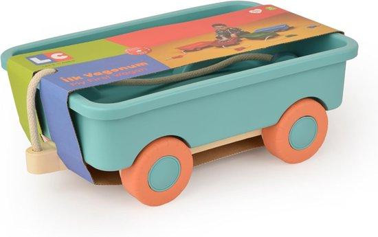 Uitbreidbare pull along kinderloopfiets - Turquoise