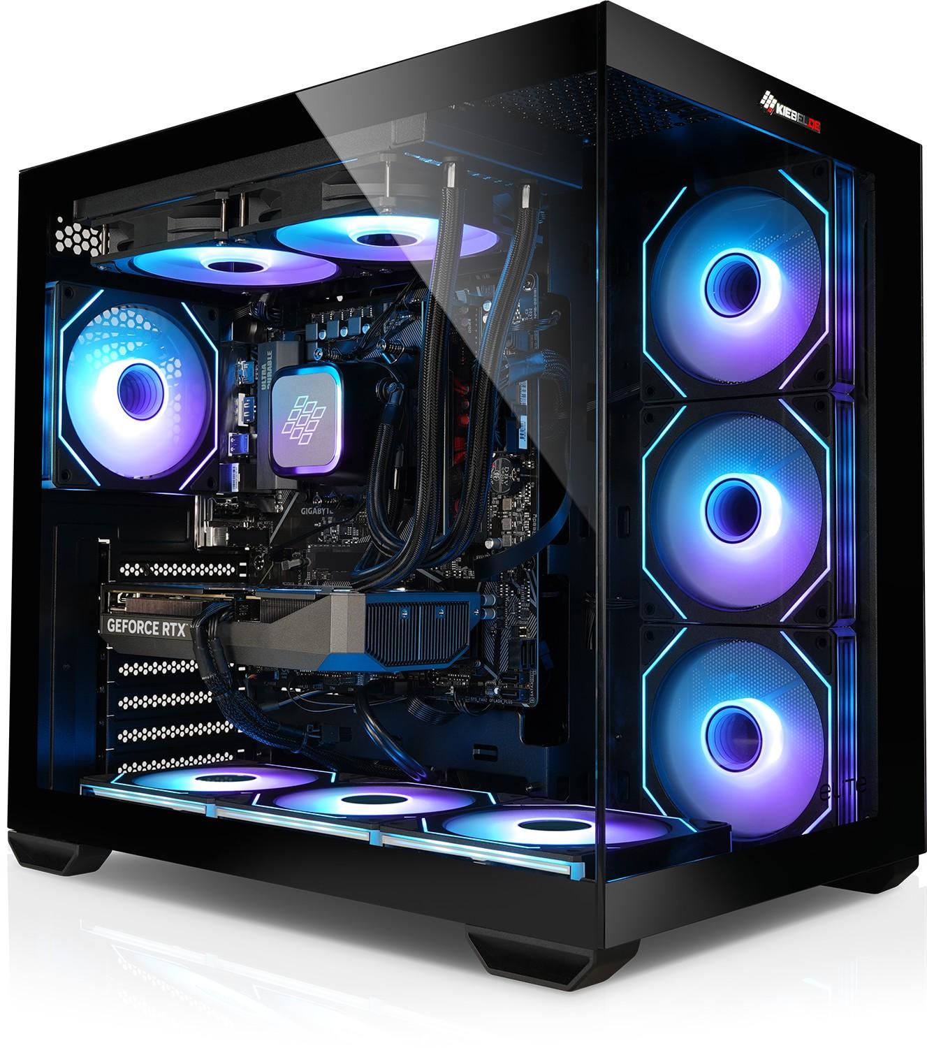 kiebel.de Gaming PC Panorama AMD Ryzen 7 5800X, 32GB DDR4, NVIDIA RTX 5070 12 GB, 1TB SSD, Windows 11, Gaming PC