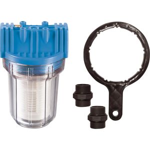 Güde Pumpen-Vorfilter Typ A, 94460, 1 Zoll, 3500 l/h Wasserdurchfluss, mit Filtereinsatz