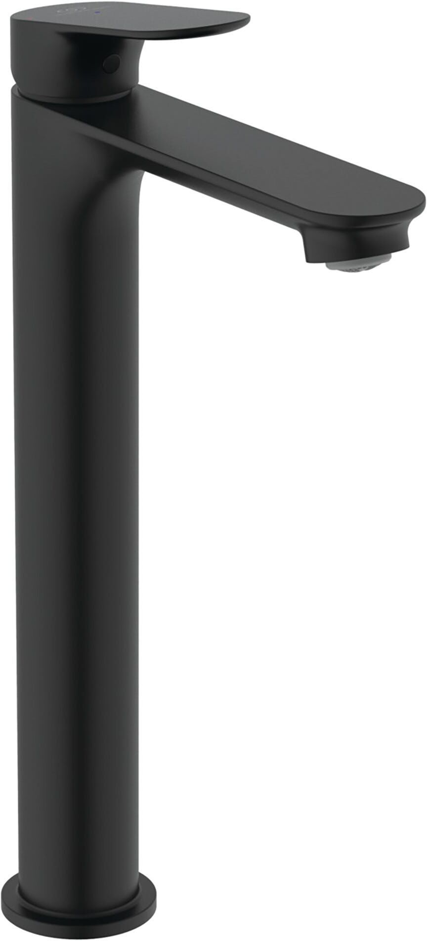 MISCELATORE LAVABO ALTO IDEAL STANDARD LYNETH NERO CARTUCCIA Ø 28 mm