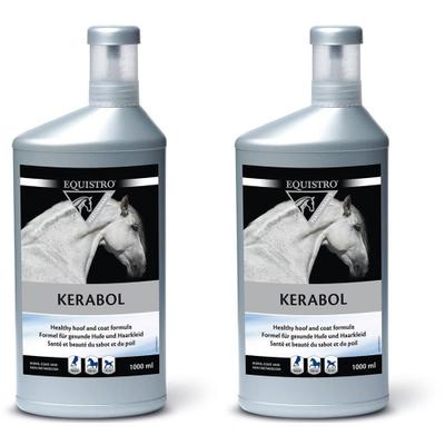 Equistro Kerabol Erg.Futterm.flüssig f.Pferde 2x 2x1 l Flüssigkeit