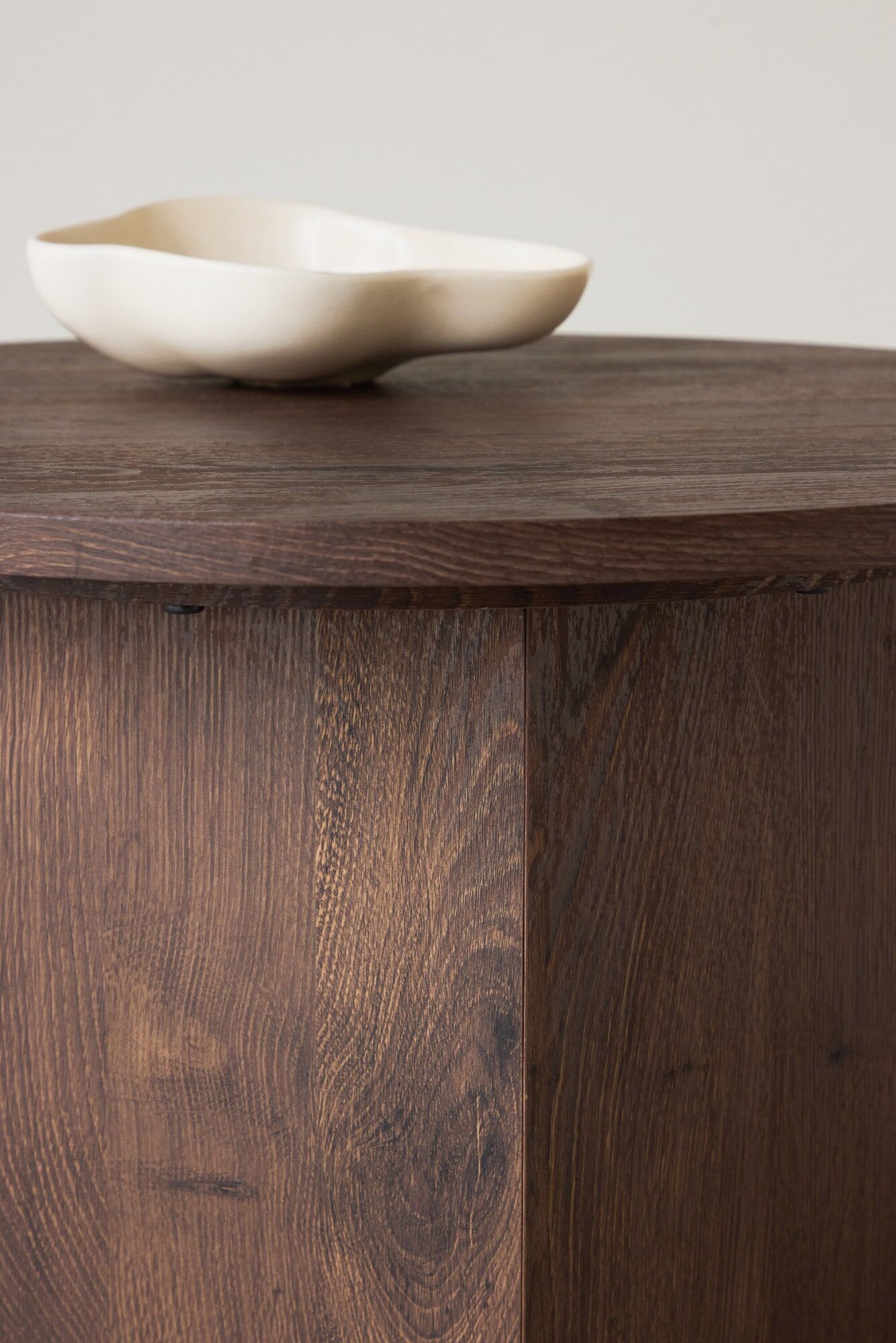 Couchtisch VENTURE HOME, braun (mocca, mocca, mocca), B:60cm H:45cm T:60cm, Tische, Couchtisch, Sofatisch, MDF, Papierlaminat, rund, kompakt, modern mocca, mocca, mocca B/H/T: 60cm x 45cm x 60cm