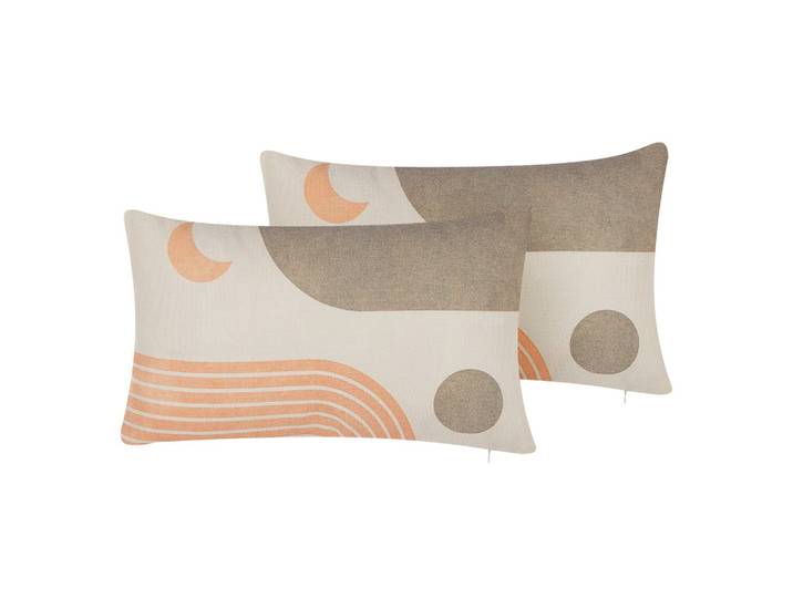 DEKOKISSEN 2er-Set Bunt 30/50 cm Melampodium