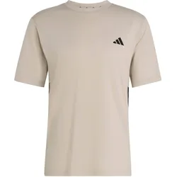 Adidas, Herren, Sportshirt, Essentials Feelready 3 Stripes (M), Schwarz