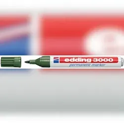 Edding 3000 nachfüllbarer Permanentmarker Olivgrün