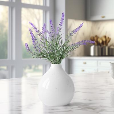Northlight "Artificial Lavender Floral Sprays - 14"" - Purple - Set of 6"