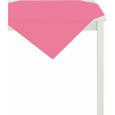 Mitteldecke APELT "3944 UNI BASIC", rosa, B:88cm L:88cm, Baumwolle, Tischdecken, Mitteldecke