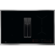 AEG OCH84B03XB Muldenlüfter Induktion 80cm UMLUFT BridgeFunktion AutoFunktion