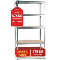 Stagecaptain Heavyrack Lagerregal Holzböden, max. 875 kg