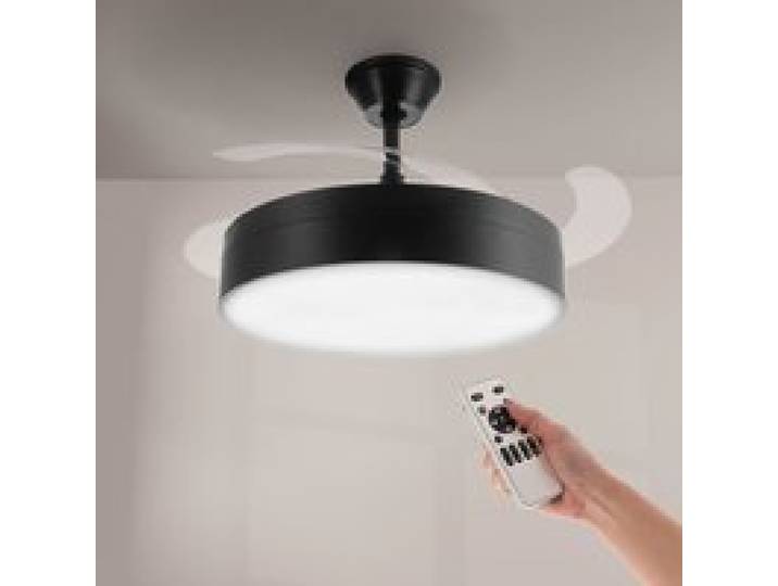 Ventilateur de plafond LED Messe Noir - Ledme - LM8096