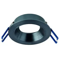 Rutec ALU10210 Einbauring MixMi, schwenkb. ,rund, Aluminium basalt/basalt