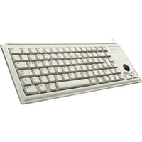 Slim Line G84-4400, Tastatur beige, DE-Layout, Cherry Mechanisch, integr. Trackball