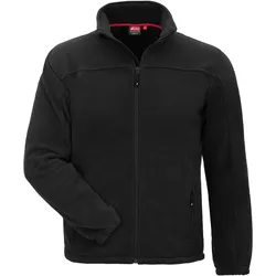 Nitras,  MOTION TEX PLUS, Fleece-Jacke, schwarz, 300 g/qm, hoher Tragekomfort dank besonders weichem u (XL)