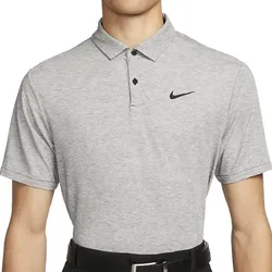 Nike Golf Dri-FIT Tour Polo grau meliert