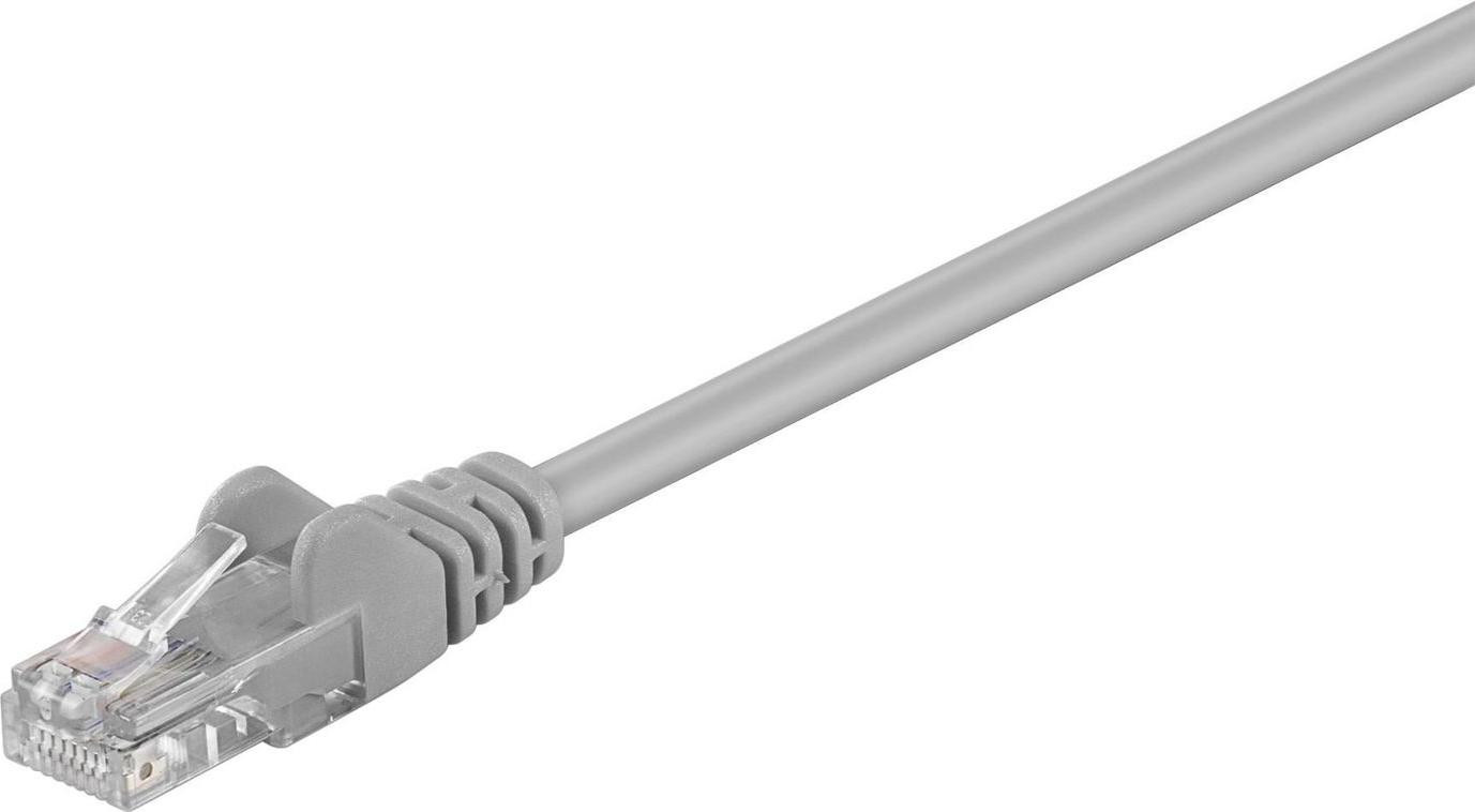 MicroConnect B-UTP502 Cat5e U/UTP Netwerkkabel met RJ-45 connectoren, 2 meter, grijs
