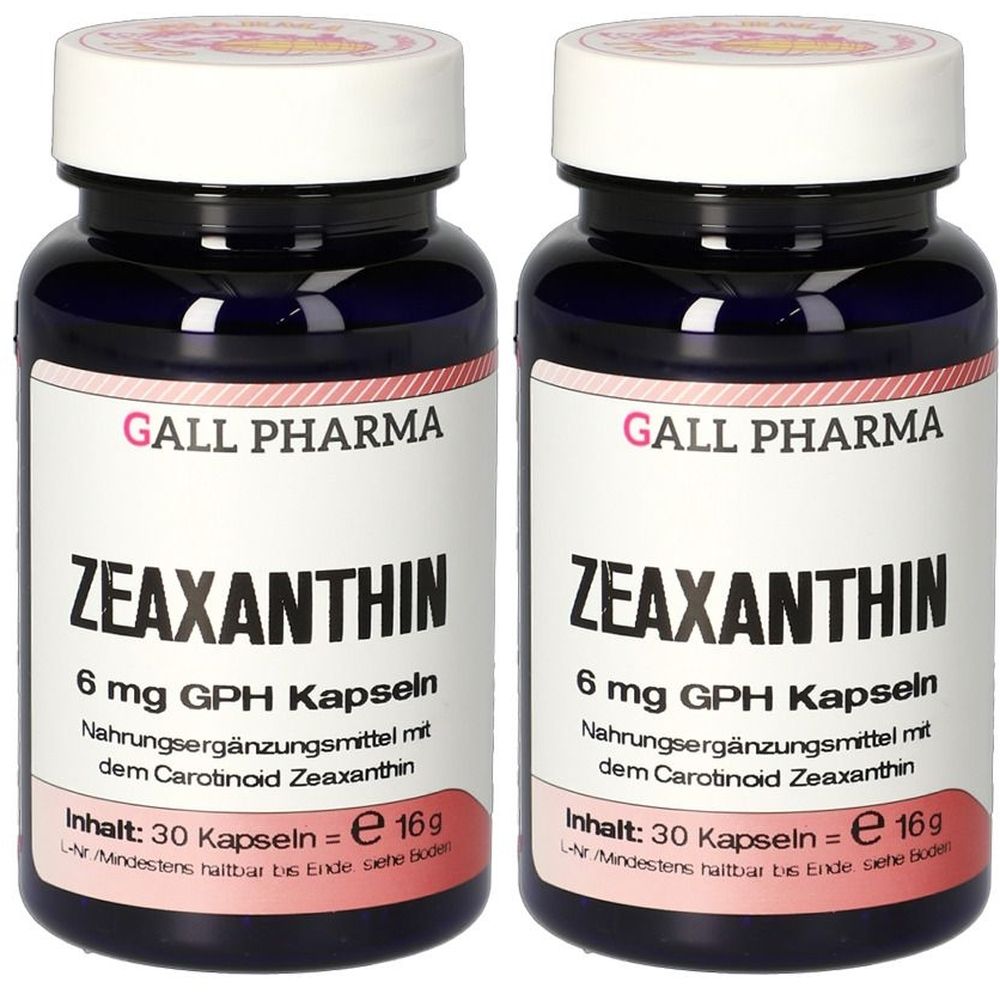 Zeaxanthin 6 mg GPH Kapseln 2x 2x90 St