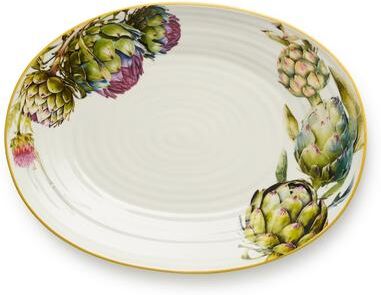"Certified International Verdura Oval Platter 16"" x 12"" - 16""W x 12""D x 1.5""H"