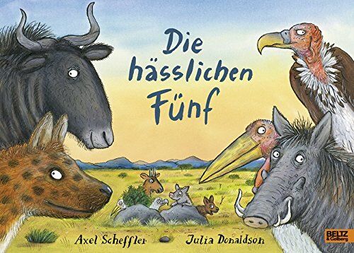 Axel Scheffler - Die hässlichen Fünf: Vierfarbiges Bilderbuch. Aus dem Englischen übertragen von Salah Naoura - Preis vom 14.10.2026 23:07:16 h