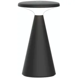 Müller Licht, Tischlampe, MÜLLER-LICHT LED-Akku-Tischleuchte 27700205, dimmbar, 2700K, warmweiss, schwarz