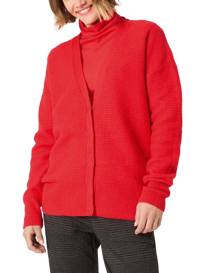 Timezone Cardigan in Rot - S