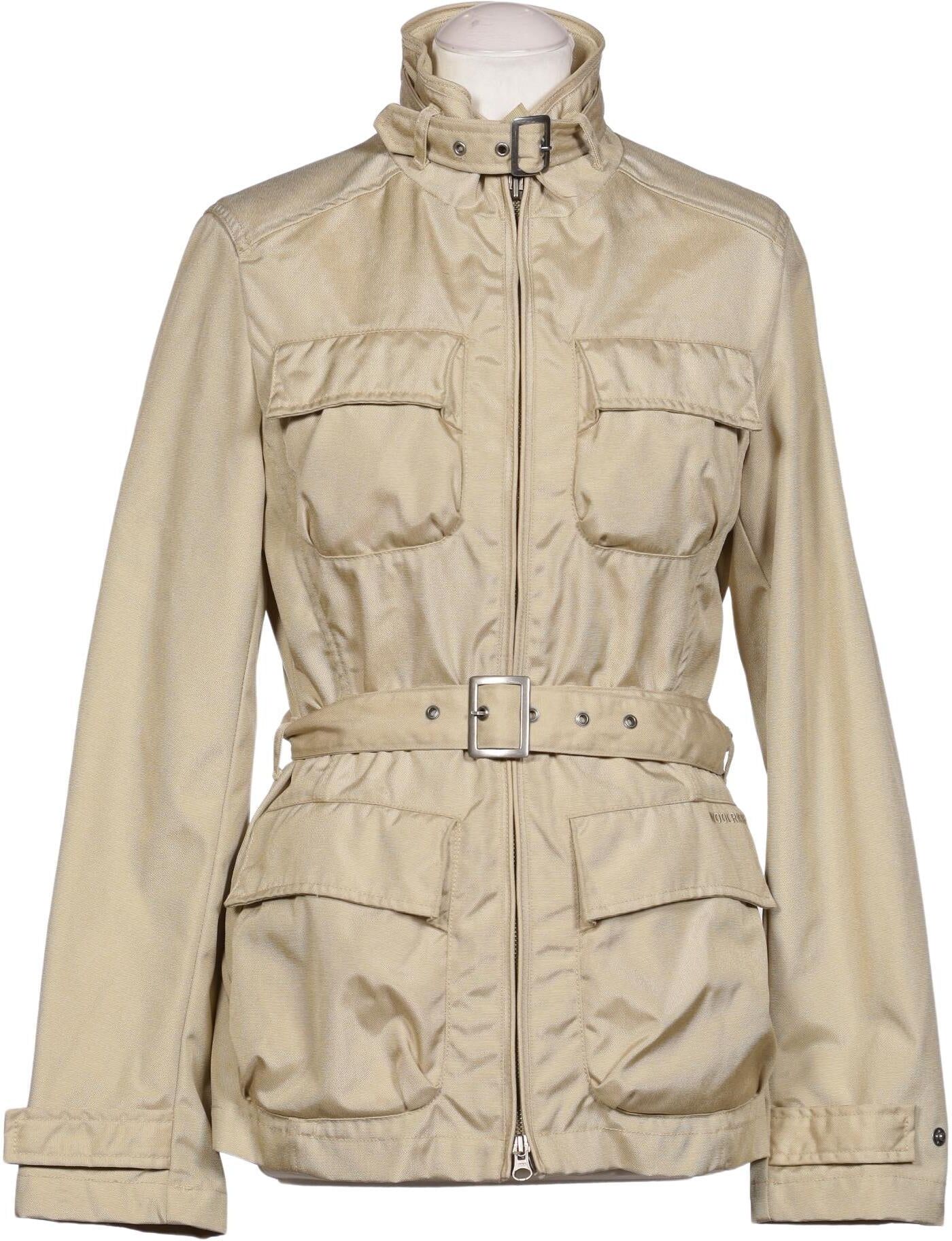 Woolrich Damen Jacke, Beige, Gr. M, Synthetik - Second Hand