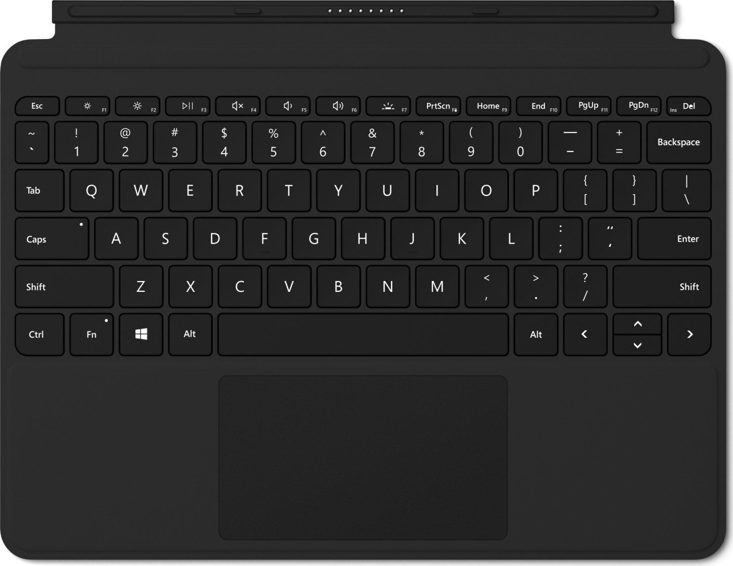 Microsoft Surface Go Type Cover   Schwarz - Refurbished