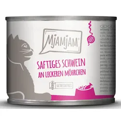 MjAMjAM saftiges Schwein an leckeren Möhrchen 6x200 g