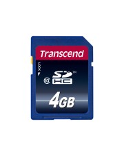 Transcend Ultimate Premium SDHC 4 GB (bis 20MB/s lesen) Flash-Speicherkarte Class 10 - 200x - SDHC (TS4GSDHC10)