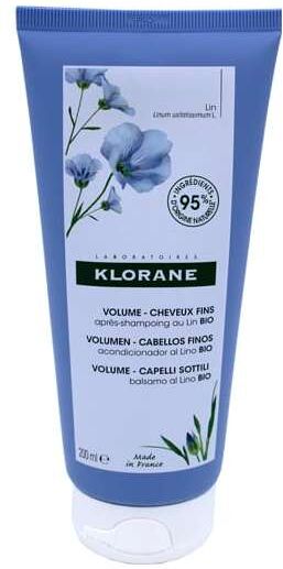 Klorane Volume Conditioner with Linen Fiber 200 ml