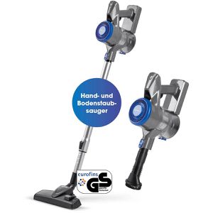 CLEANmaxx Staubsauger Akku-Hand & Bodenstaubsauger, ohne Beutel, Akku 22,2 V, 35 Min. Laufzeit