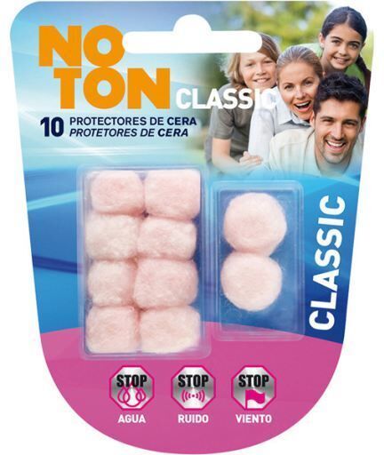 No ton Ear Wax Protectors 10 Units