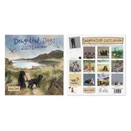 Alex Clark Art Hunde-Wandkalender 2027 (78544745)