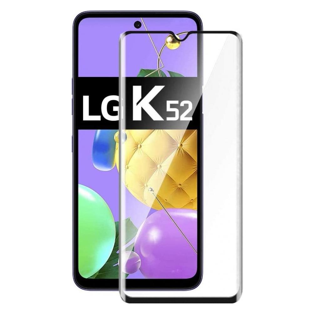 Screenguard LG K52 Full Screen Panzerglas Schutzfolie 2.5D 9H (LG K52) (00027577)