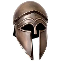 Korintherhelm in Antikfinish