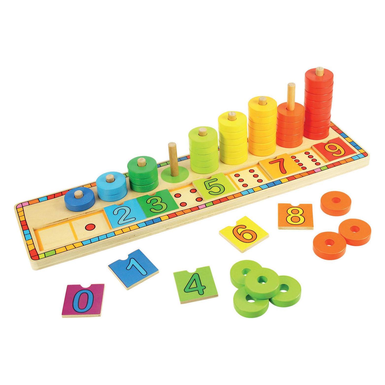 Bigjigs Holz Lernspiel Zählen (BJ531)