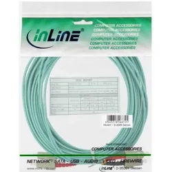 INLINE LWL Duplex Kabel, SC/SC, 50/125üm, OM3, 0,5m